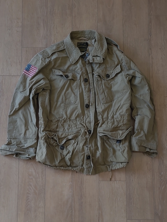 Polo Ralph Lauren Other - Rare/Vintage Polo Ralph Lauren M-65 Style Military Field Jacket w/American Flag